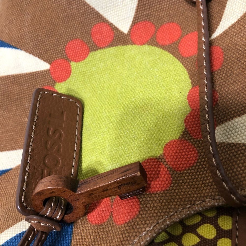 Fossil Large Shoulder Tote Bag - image 7